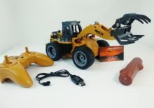 HUINA TOYS 1590 Precio en Colombia Cargadora de Troncos de Radio control